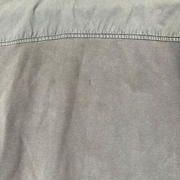 VTG 80s Polo Ralph Lauren Olive Fleece Hidden Hood Full Zip Jacket Patch Logo XL - Picture 10 of 14